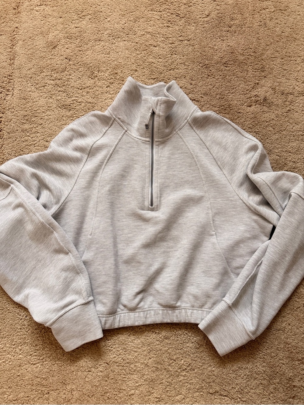 Women’s lululemon waffle zip up